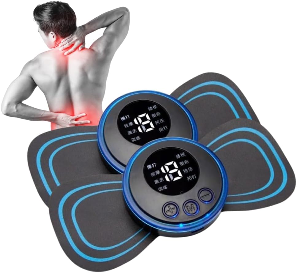 Combo Alivio Total EMS – Masajeador mariposa + Tapete masajeador GRATIS