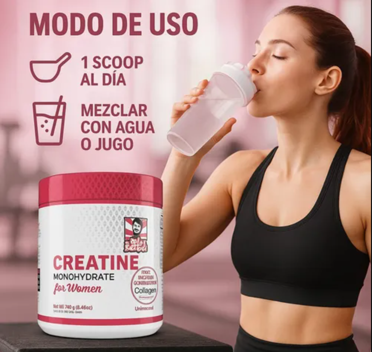 Creatina Monohidratada 3 en 1  – Fuerza, Tonificación y Resultados Reales