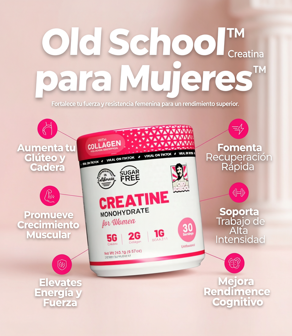 Creatina Monohidratada 3 en 1  – Fuerza, Tonificación y Resultados Reales