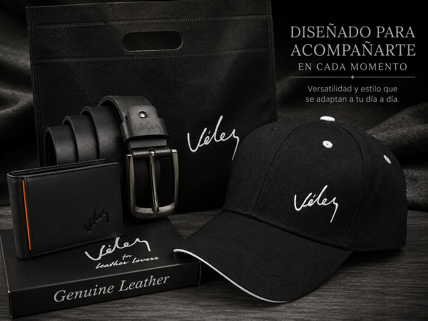 COMBO CAVALIER™ | Elegancia Masculina En Cuero Genuino