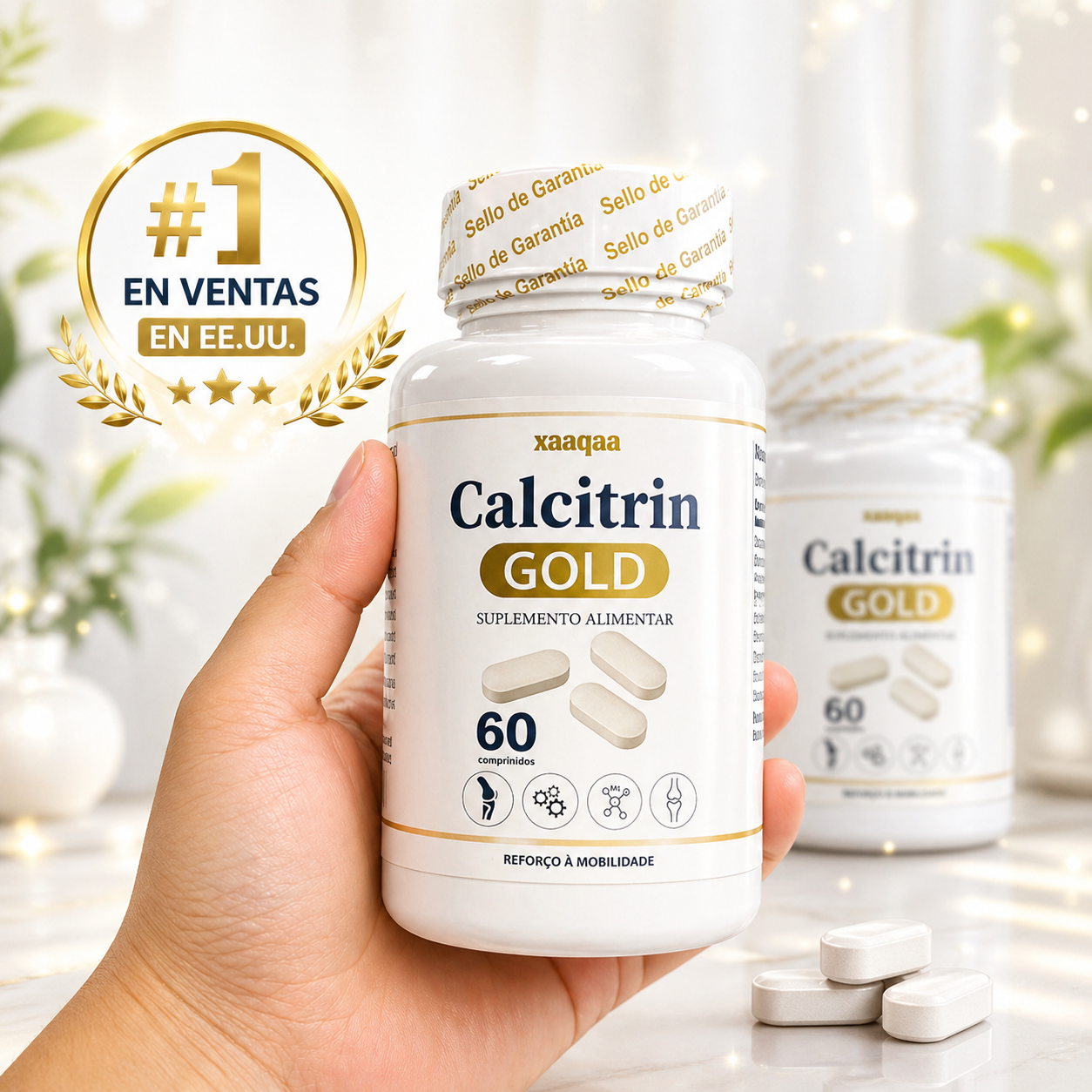 ✔️ Calcitrin Gold: Recupera tu movilidad y vive sin dolor