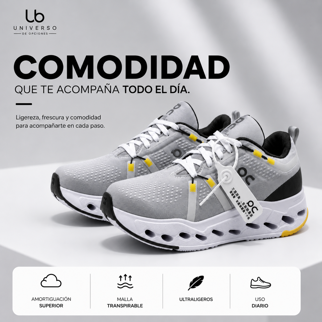 👟 Tenis On Cloudsurfer 2 | Camina Sin Cansancio