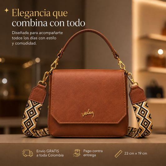 Cartera Premium con Correa Reata | Elegante, Cómoda y Versátil