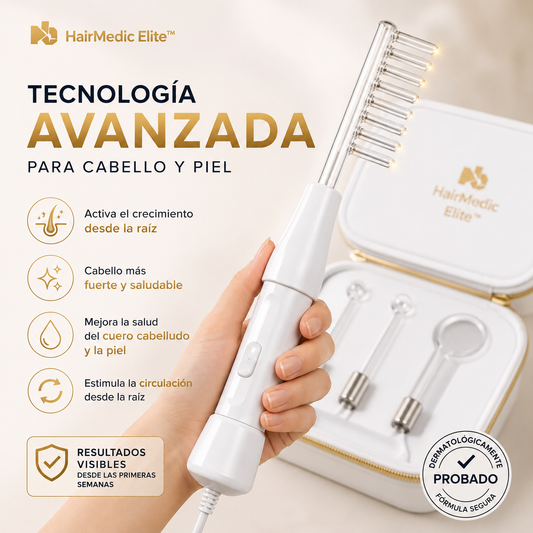 HairMedic Elite™ – Tecnología de alta frecuencia para cabello saludable y piel perfecta
