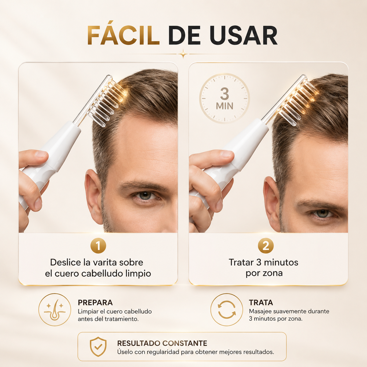 HairMedic Elite™ – Tecnología de alta frecuencia para cabello saludable y piel perfecta
