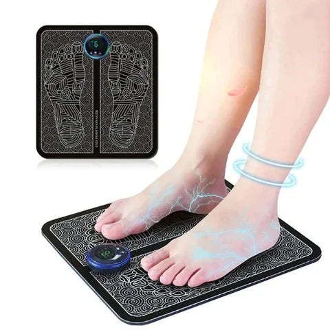 Combo Alivio Total EMS – Masajeador mariposa + Tapete masajeador GRATIS